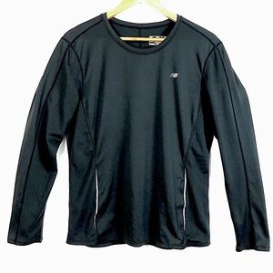 New Balance Black Long Sleeve Athletic Top Womens Size XL